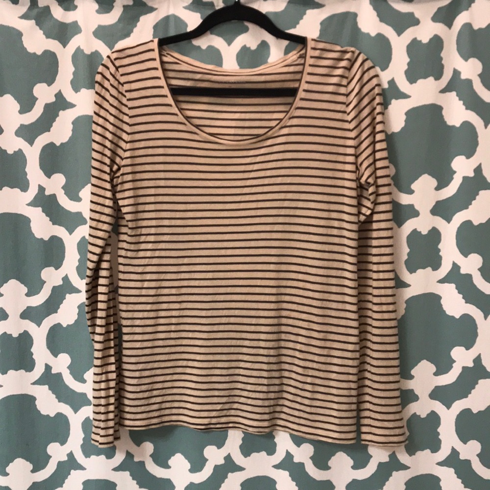 Ann Taylor Casual Striped Shirt